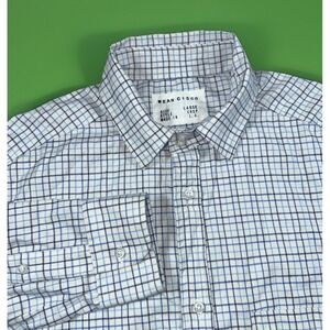 Wear Cisco Women's Large Crop Button Up Gingham Long Sleeve Shirt L.A.